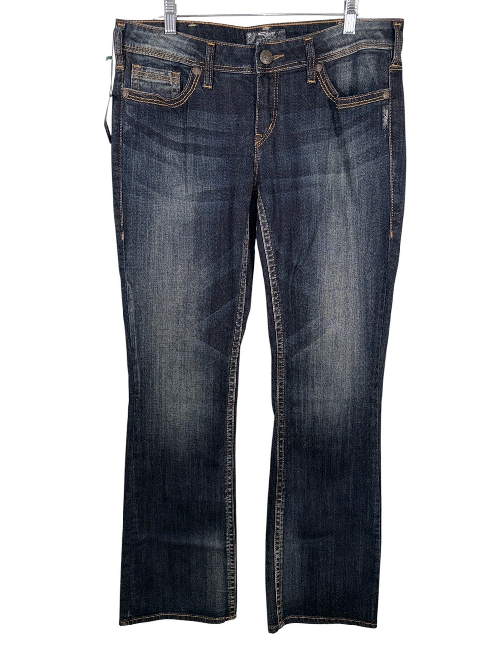 Silver Jeans Women’s Boot Cut Jeans - Dark Blue